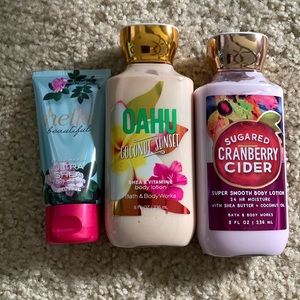 Bath and body works bundle